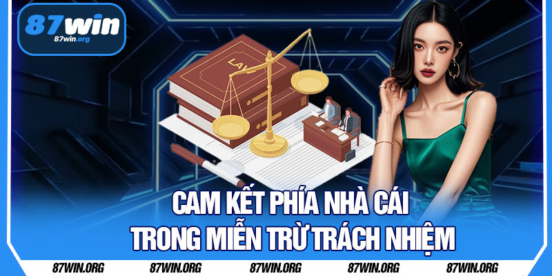 Cam Kết Phía Nhà Cái Trong Miễn Trừ Trách Nhiệm