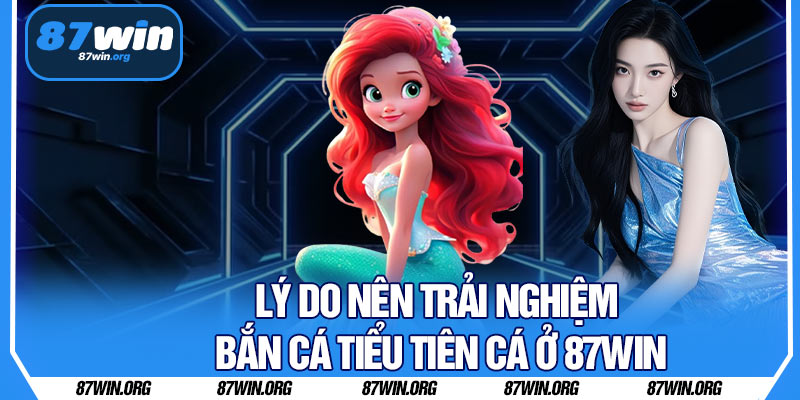 Lý Do Nên Trải Nghiệm Bắn Cá Tiểu Tiên Cá Ở 87WIN