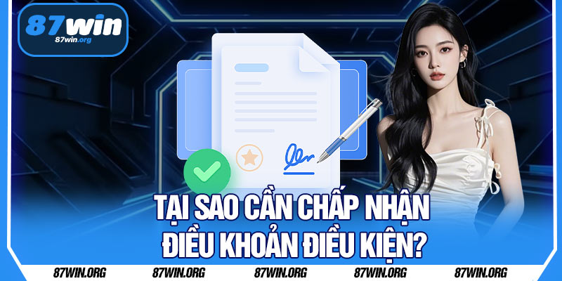 Tại Sao Cần Chấp Nhận Điều Khoản Điều Kiện?